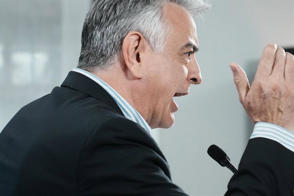 El presidente del PP vasco, Javier de Andrés