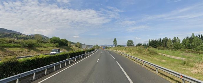 Tramo de autovía de la S-10, en Cantabria