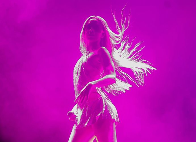 Archivo - La cantante Bad Gyal durante un concierto