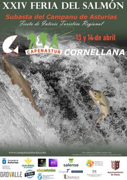 Cartel de la Feria del salmón