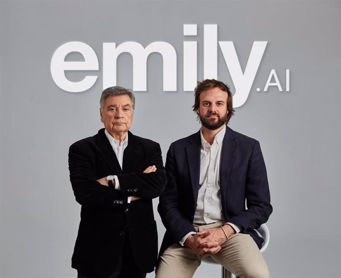 El asesor principal y socio de Emily.IA, Raimon Belenes, y el ceo, Daniel Oliva.