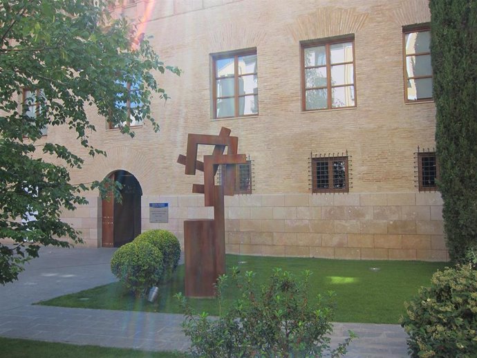 Archivo - Palacio De Villahermosa, sede de Fundación Ibercaja en Huesca. 