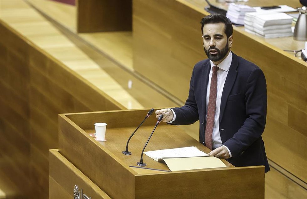 Archivo - El sindic del PSPV en les Corts, José Muñoz