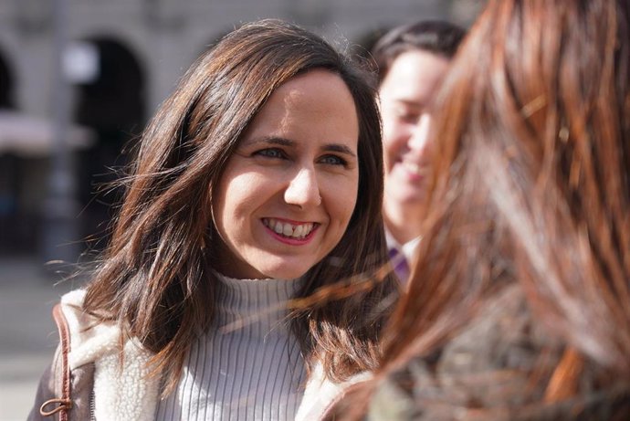 Archivo - La secretaria general de Podemos, Ione Belarra,