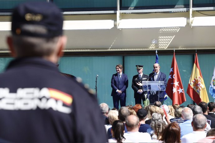 Policía Nacional recibe la Medalla de Oro de Fuenlabrada