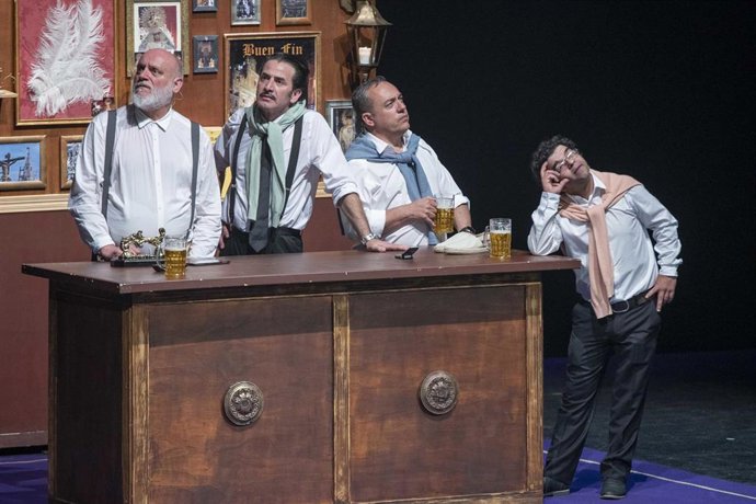 Obra de teatro 'Función principal yo creo que salimos'.