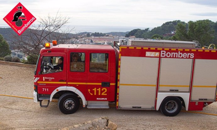 Archivo - Imagen de archivo de bomberos del Consorcio Provincial de Bomberos de Alicante.