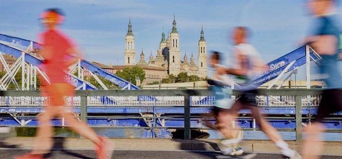 La XVII Mann-Filter Maratón tiene lugar este domingo en Zaragoza.