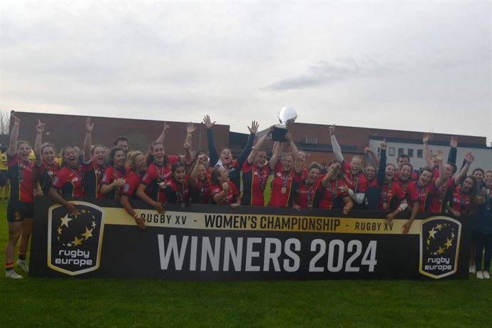 La selección española de rugby XV conquista su undécimo Campeonato de Europa femenino.