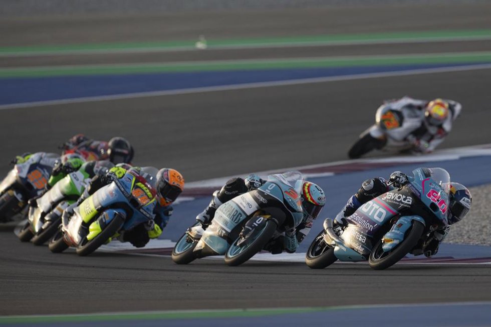 Archivo - David Alonso Moto3