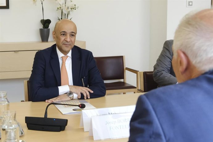 Archivo - El secretario general del Consejo de Cooperación del Golfoo (CCG), Jasem Mohamed Albudaiwi.