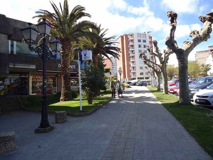 Despacho de Loterías y Apuestas del Estado en la calle Joaquín Costa, nº28, en Santander