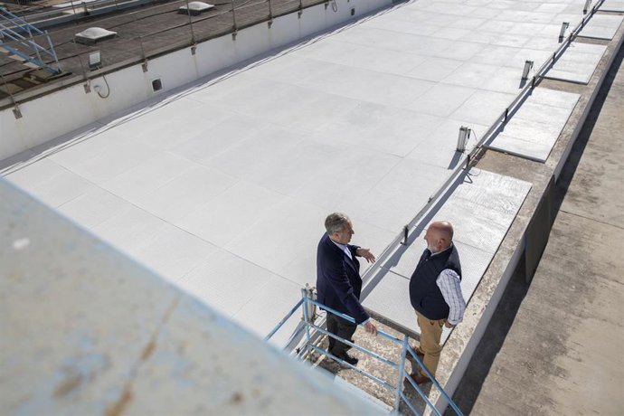 Sistema de cubiertas en la ETAP de Sierra Boyera