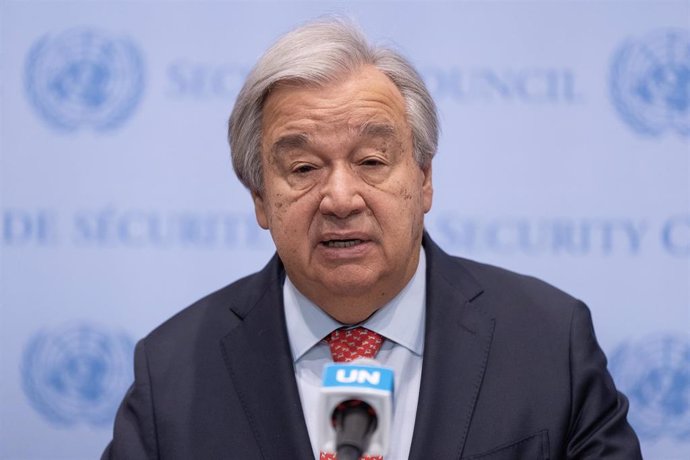 Archivo - El secretario general de Naciones Unidas, António Guterres (archivo)