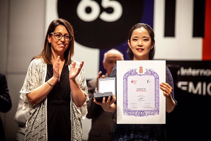La intérprete coreana Jooyeon Ka ganadora de la 65ª edición del Premio 'Jaén' de Piano de la Diputación.