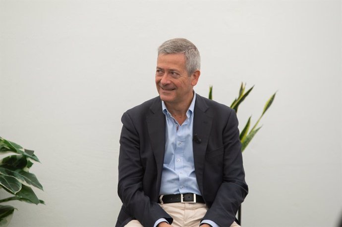 El presidente del Círculo de Empresarios de Gran Canaria, Agustín Manrique de Lara