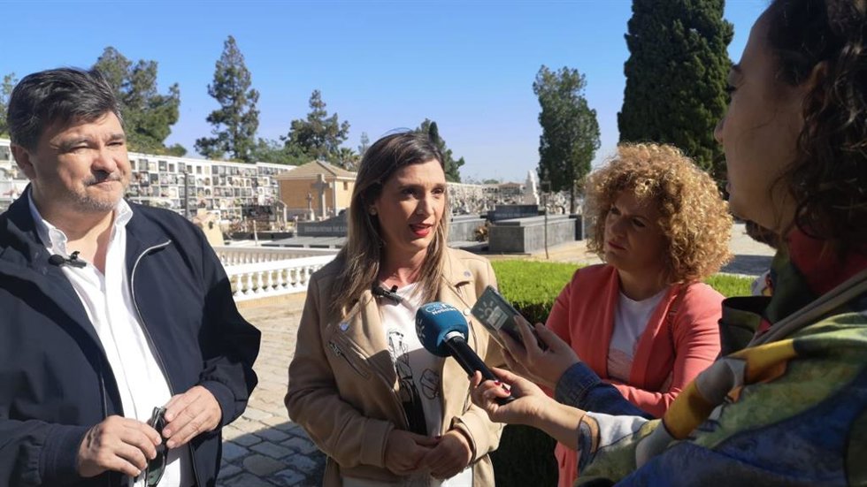 La Portavoz Del PSOE Andaluz, María Márquez.