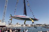 Foto: Luna Rossa Prada Pirelli bota su barco para la Copa América de Barcelona 2024
