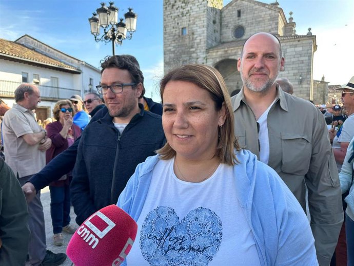 Tita García Élez en Navamorcuende.