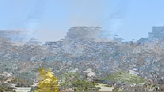 Incendio en Tàrbena