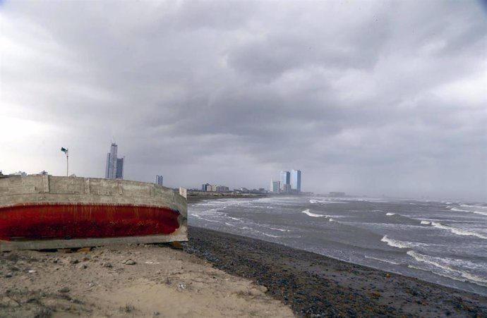 Archivo - Imagen de archivo de inundaciones en Pakistán 