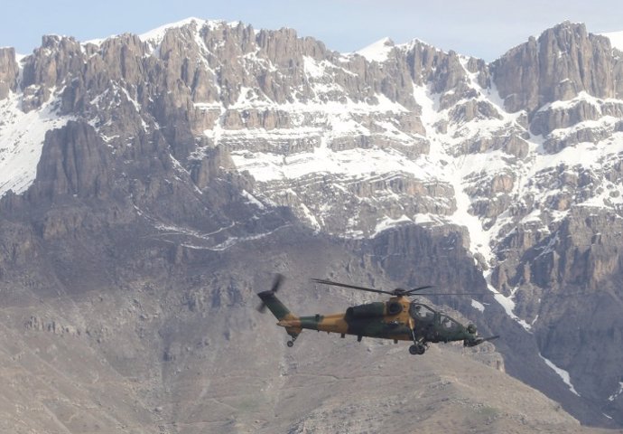 Helicóptero militar turco en una imagen de archivo
