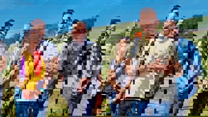 El líder del PSOE de León, Javier Alfonso Cendón, en el acto con motivo del Día de la República en Carrocera.