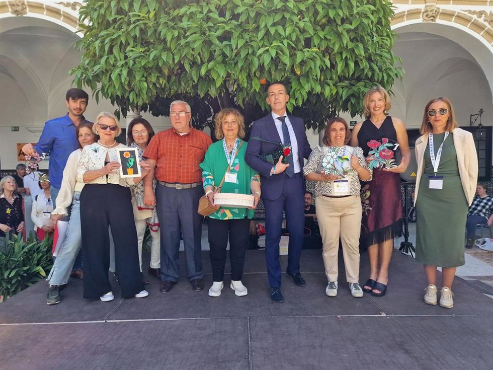 Entrega de premios de la XXV Fiesta de los Patios de El Puerto de Santa María.