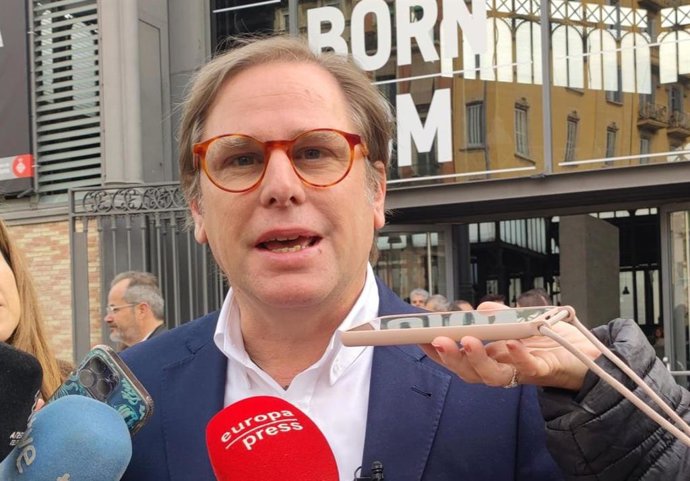 El portavoz de Vox en el Parlament y número 3 del partido a las elecciones catalanas del 12 de mayo, Joan Garriga