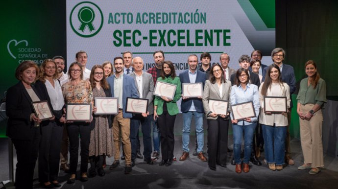 El Complejo Hospitalario Universitario de Badajoz y el Hospital de Don Benito-Villanueva reciben el sello de excelencia en insuficiencia cardiaca de la SEC