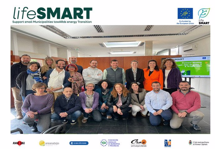 Reunión del proyecto europeo 'Life-Smart', con participación de la Federación Andaluza de Municipios y Provincias (FAMP).