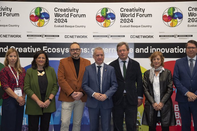 Urkullu destaca el poder transformador de las Industrias Culturales y Creativas en el Creativity World Forum