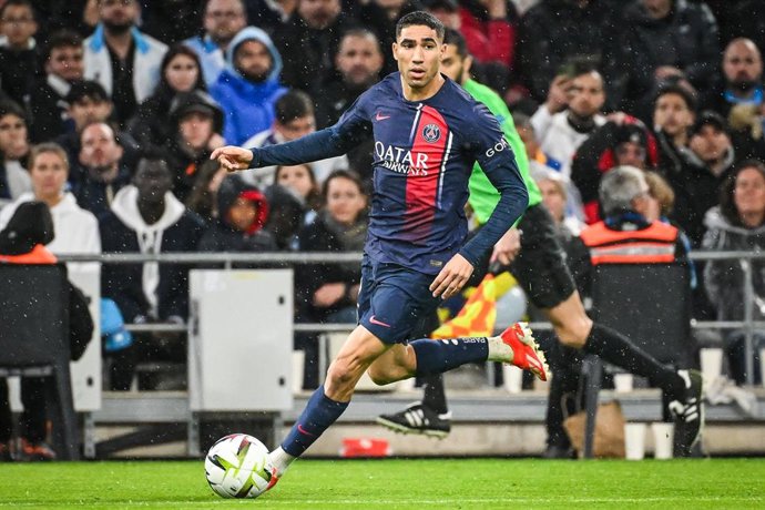 Achraf Hakimi, jugador del PSG.