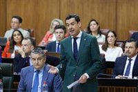 Moreno urge al PSOE-A a "acudir a los juzgados si tan claro tiene irregularidades" de la Junta en contratos sanitarios