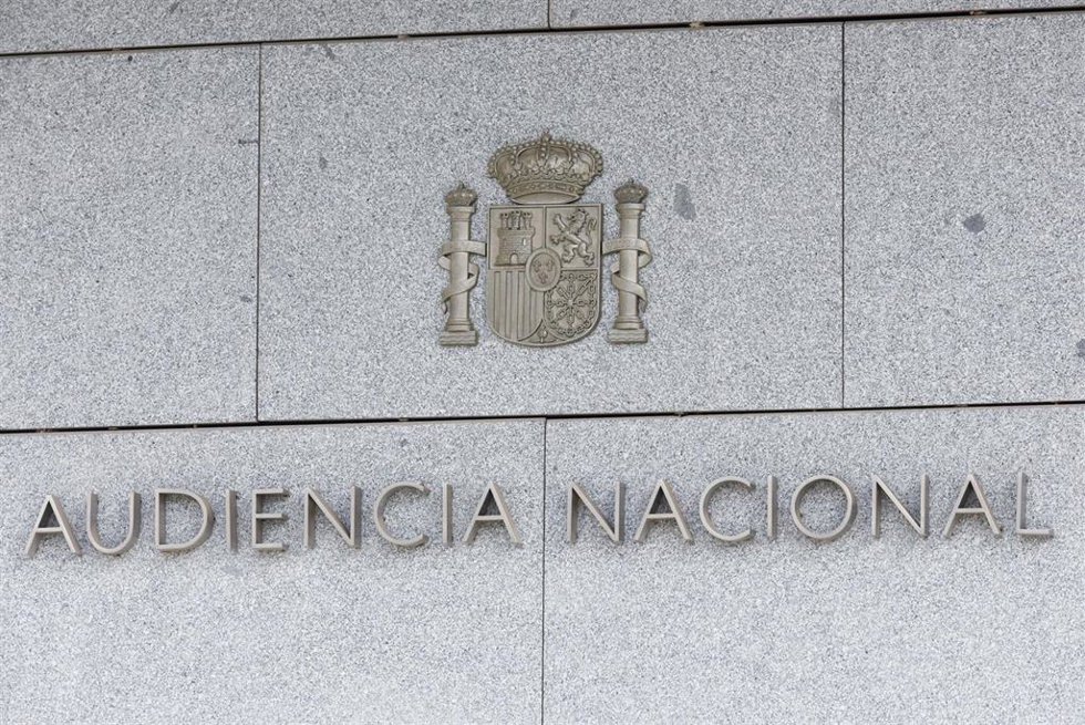 Vista de la fachada de la Audiencia Naciona