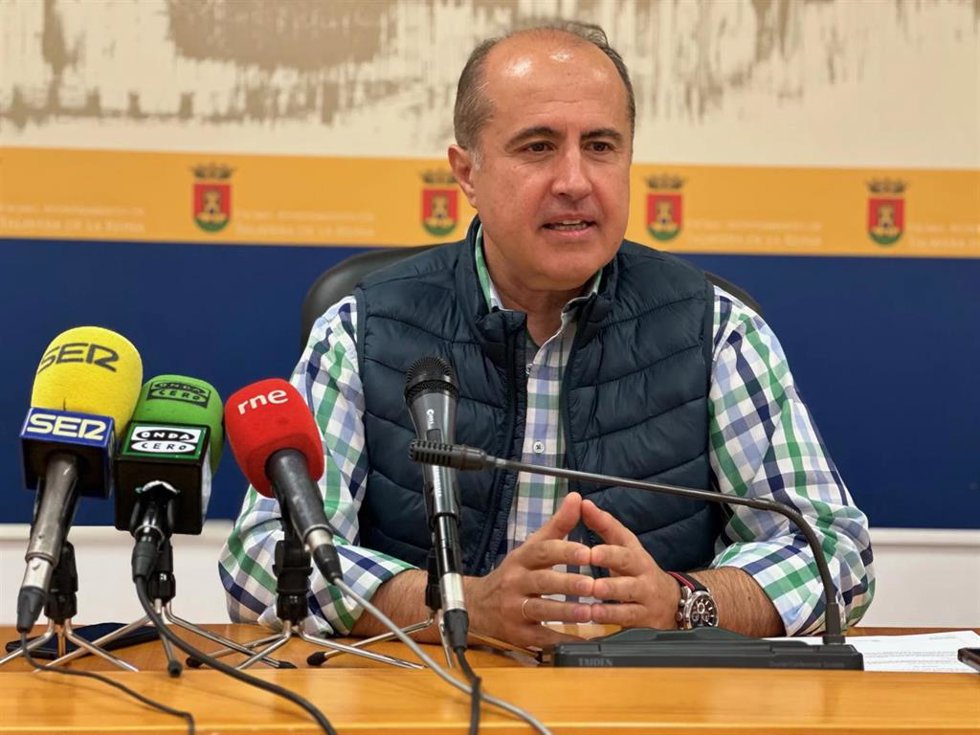El portavoz del equipo de Gobierno en el Ayuntamiento de Talavera de la Reina, Jesús-García Barroso.