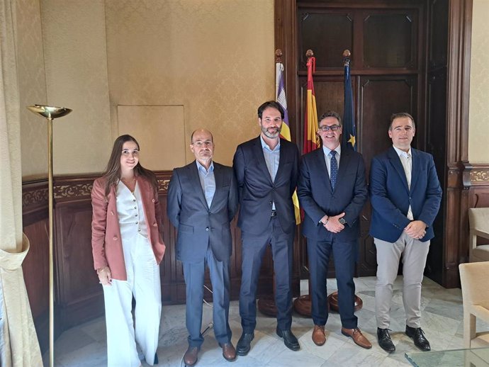 Marián Salas, Juan José Caballero, Ramón Morillo, Antoni Costa y Xisco Cánovas.