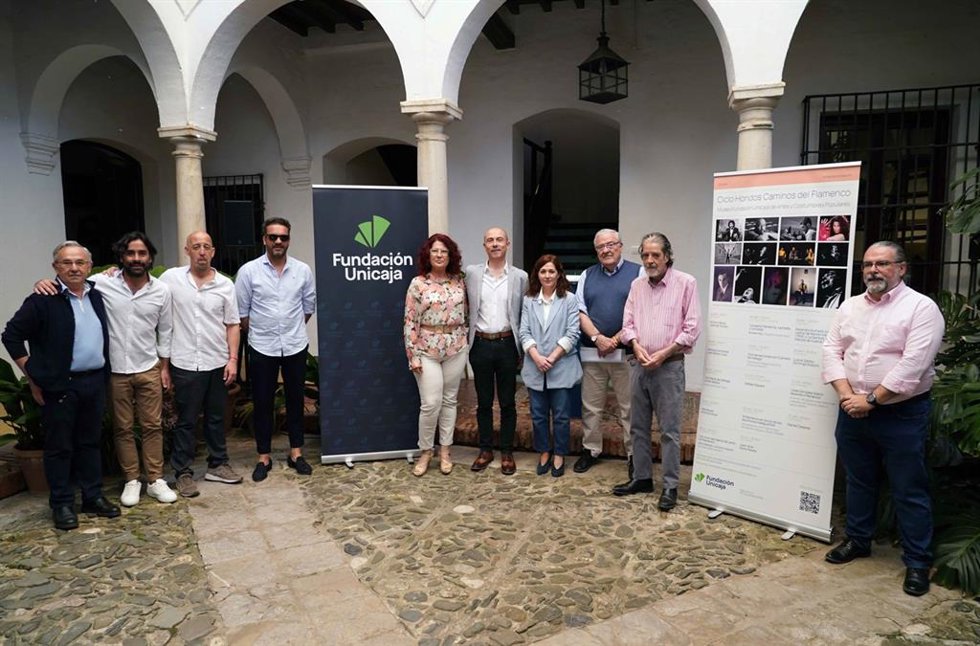 Presentación del ciclo 'Hondos Caminos del Flamenco' de la Fundación Unicaja