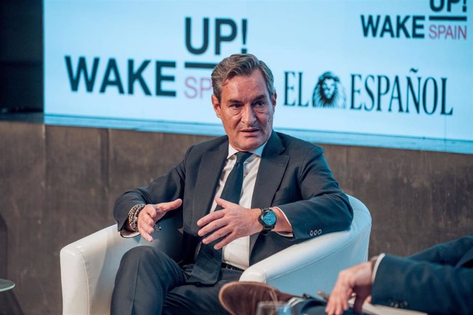 Archivo - El presidente y consejero delegado de Tendam, Jaume Miquel, participa en la tercera edición del foro 'Wake Up, Spain!', 