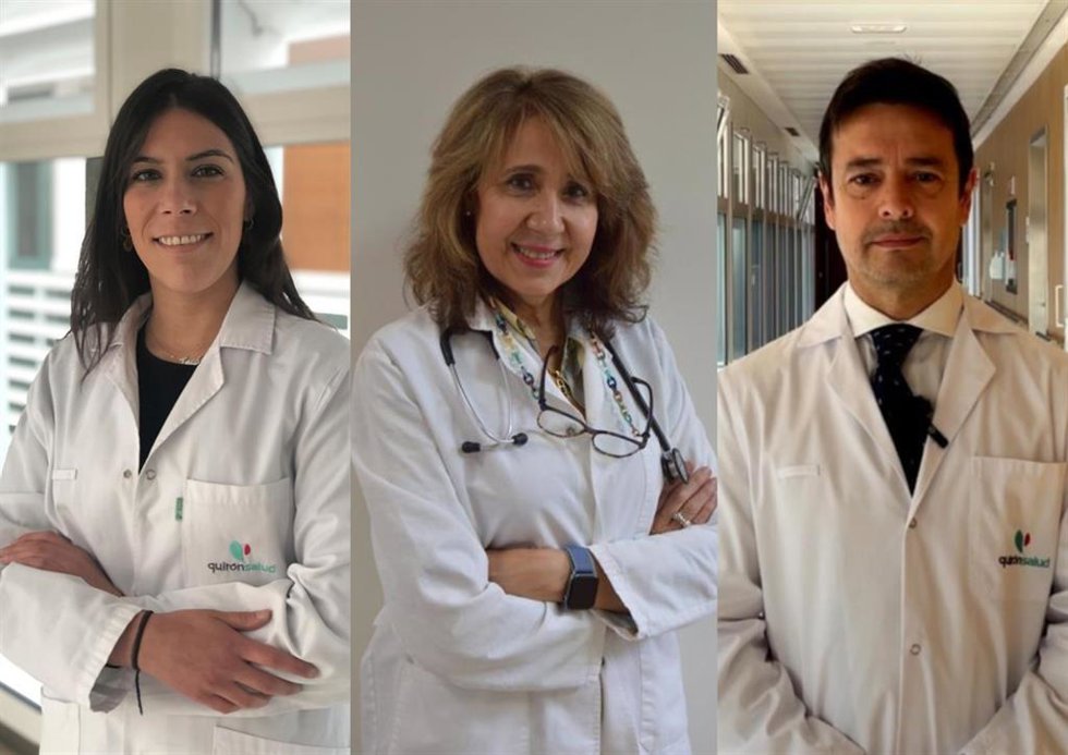 Inés Martín Pila, Esther Velázquez y Abraham García Mendoza.