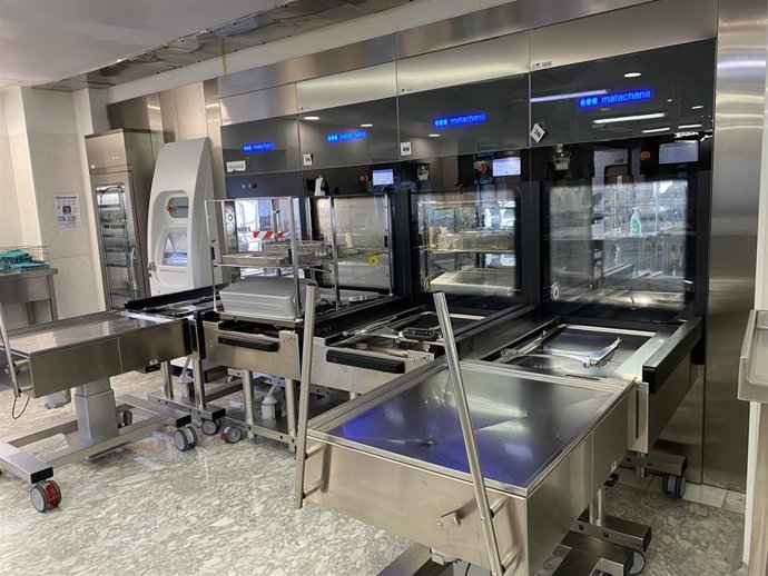 Parte del nuevo equipamiento del servicio de Esterilización del Hospital Universitario Nuestra Señora de Candelaria