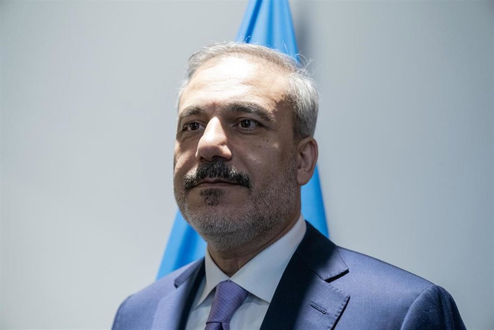 Archivo - El ministro de Exteriores turco, Hakan Fidan. 