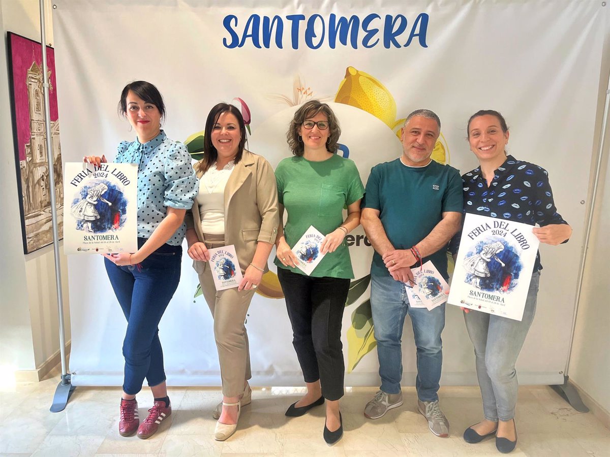 Santomera celebra su Feria del Libro con presentaciones literarias, cuentacuentos y obras de teatro