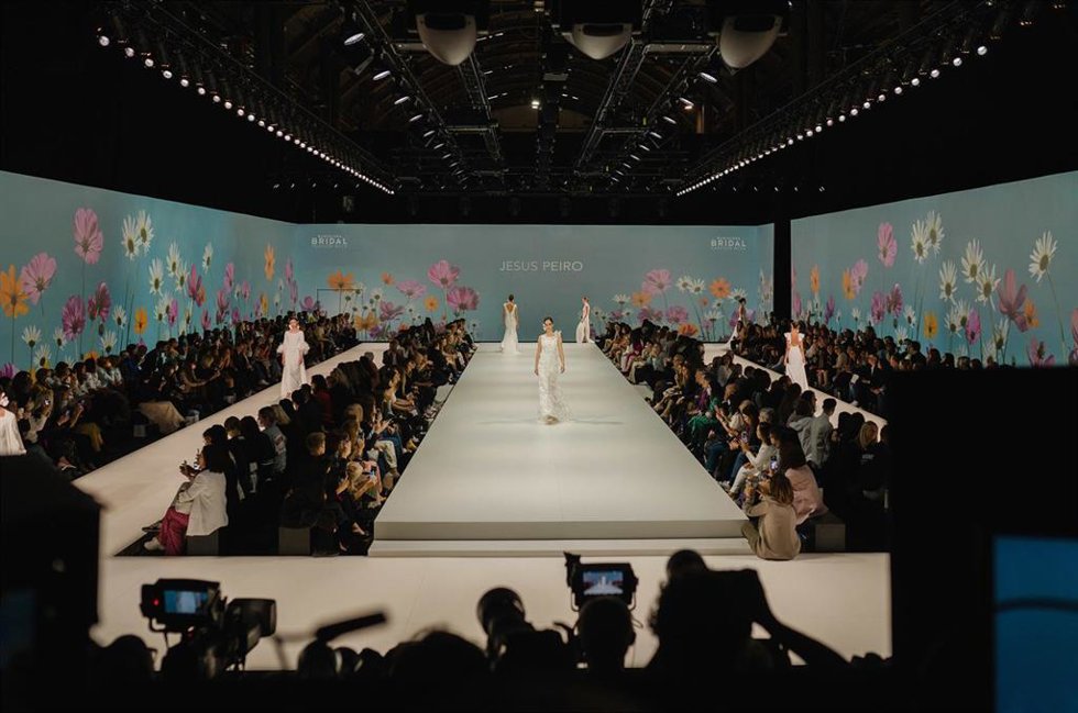 Archivo - Un desfile en la Barcelona Bridal Fashion Week (BBFW) el año pasado