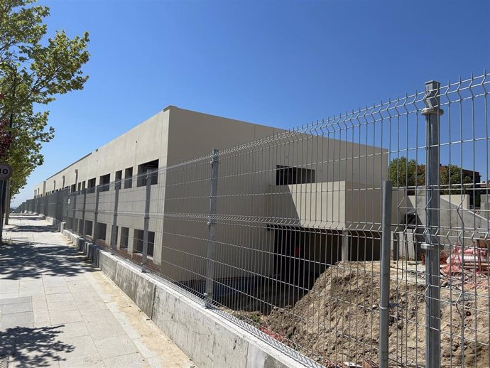 Obras en el CEIP Andrea Casamayor de Paracuellos de Jarama.