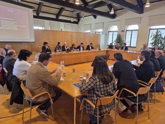 Barcelona Comerç i la Cambra de Comerç d'Andorra en una reunió