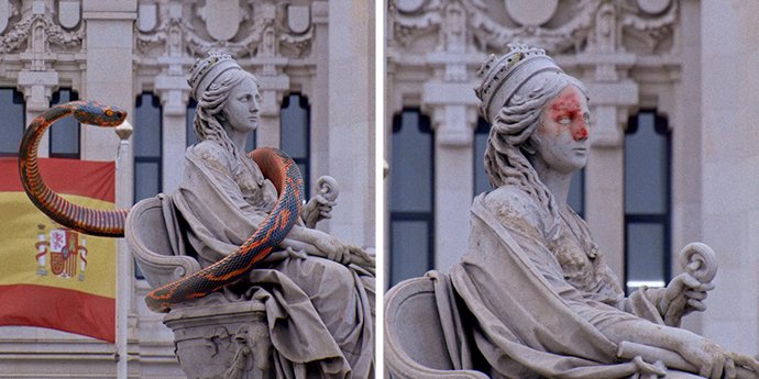 El virus del herpes zóster ataca cinco monumentos de España por una campaña de concienciación de GSK