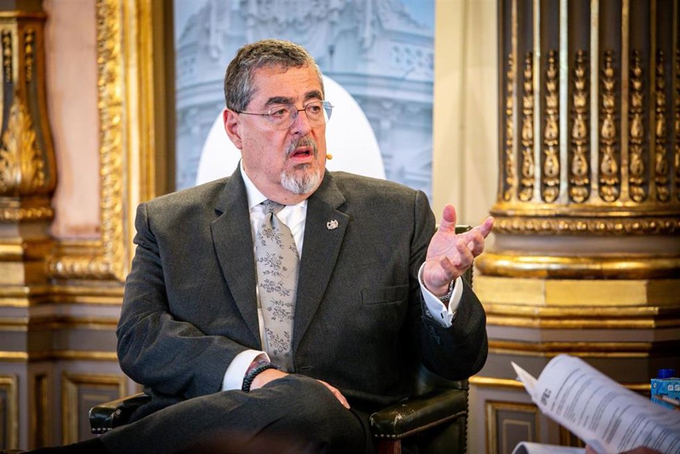 Archivo - El presidente de Guatemala, Bernardo Arévalo