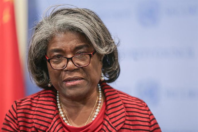 Archivo - La representante de Estados Unidos ante Naciones Unidas, Linda Thomas-Greenfield.