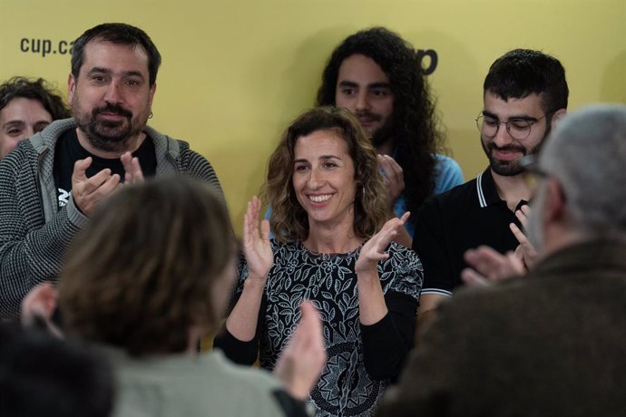 La cap de llista de la CUP a les eleccions al Parlament, Laia Estrada